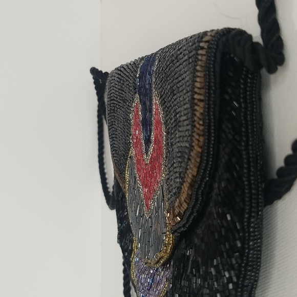 Vintage Beaded Evening Bag - Picture 4 of 10